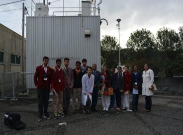 Visit of Eco club students at Fukuoka, Japan for Environemental Exchange Activities