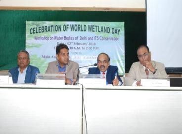 Workshop on Water bodies of Delhi and its Conservation