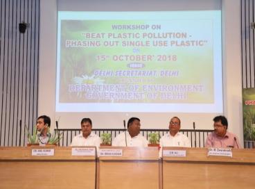 Workshop on Plastic Pollution 15 Oct 2018