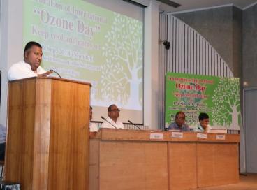 Workshop on Ozone Day 17 Sep 2018