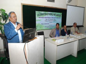Workshop on Water bodies of Delhi and its Conservation