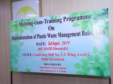 Implementation of Plastic Waste Management Rules 02-08-2019