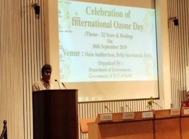 Workshop on International Ozone Day 16th Sep 2019	