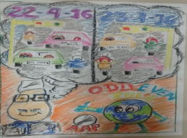 Consolation prize winner-Ishneha Sharma, Bal Bhavan Public School