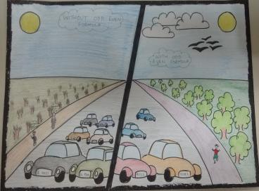 Consolation prize winner- Vishakha Khanna, St. Gregorios School
